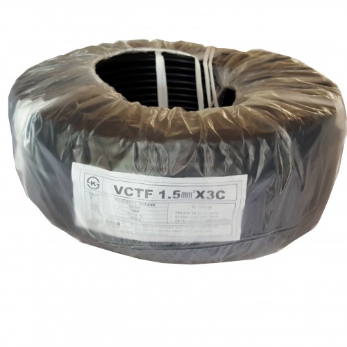 02.  전원케이블 VCTF-1.5*3C